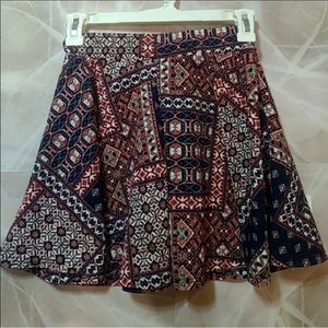 Heart and arrow quilt pattern skirt
